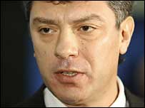 Російський політик Борис Нємцов 