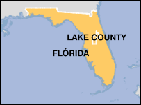 Mapa de Lake County, Flórida (EUA)