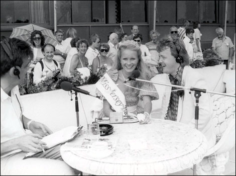 BBC Radio Jersey with Mr and Miss Battle