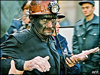 Mineiro resgatado na Rússia