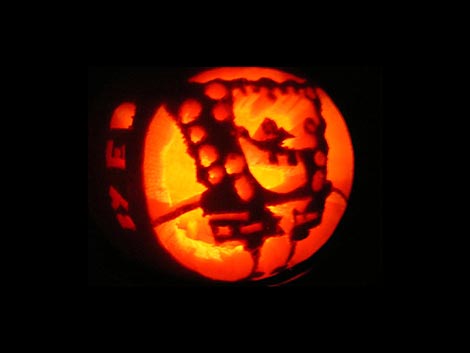 Edward Johnson's pumpkin, Bournemouth.