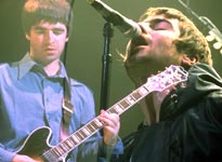 Oasis's Noel Gallagher (left) is the songwriter in the family