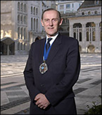 Lord Mayor of London, Alderman Michael Savory