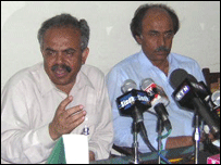 کچکول علی اور حئی بلوچ