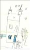A picture of his house, drawn by Trudy's son, David