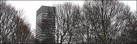 The Arts Tower from Weston Park, by Dave Johnson