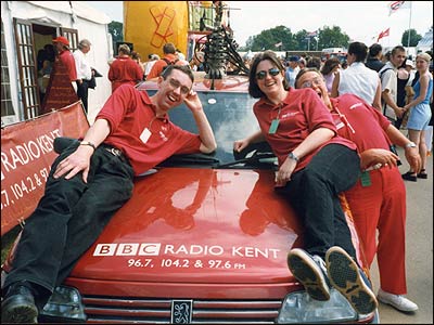 Radio car and Minty.