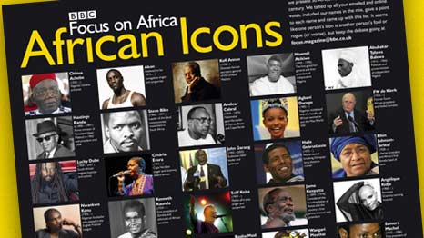 African icons chart bbc