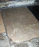 Jack Broughton's gravestone