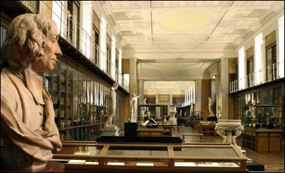 Galeria do Iluminismo, no Museu Britânico, em Londres