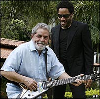 لینی کراوز اور صدر لولہ