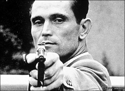 Hungarian Olympic shooter Karoly Takacs