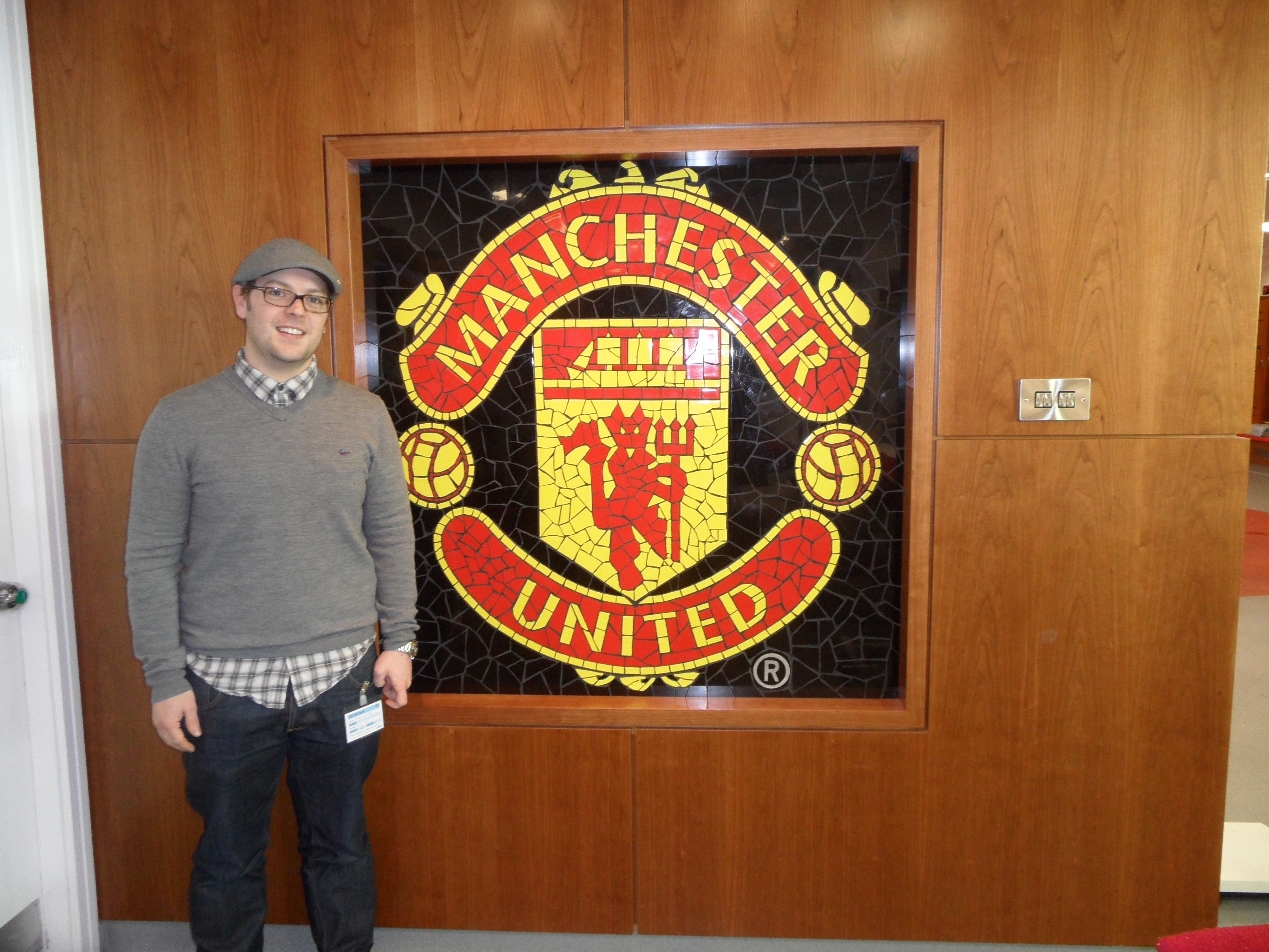 Gareth Griffiths a mosaic Manchester United