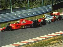 Senna, na McLaren, bateu de propósito na Ferrari de Alain Prost em 1990