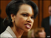 Başkan Bush'un ulusal güvenlik danışmanı Condoleezza Rice 
