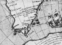 World Voyage Map by Judocus Hondius, 1595 (Getty Images)