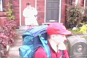 Karen cries over Collin's first trip