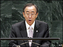 Tổng thư ký LHQ Ban Ki-moon
