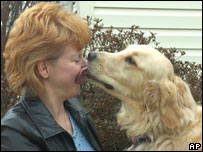 Toby e sua dona, Debbie Parkhurst