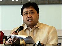 O ministro das Finanças, Cesar Purisima