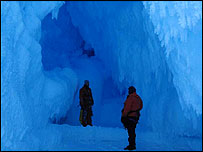 Ice cave, Antarctica