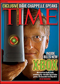 ايکس باکس روی جلد تايم