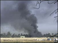 حمله موشکی به منطقه سبز بغداد