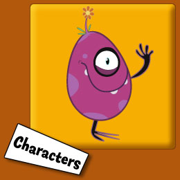 Image, link to characters page