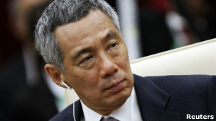 东盟峰会上的李显龙