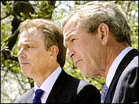 بلئیر اور بش