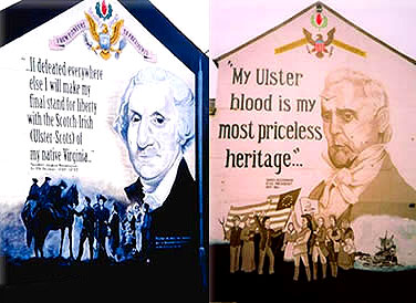 Gable walls in Londonderry