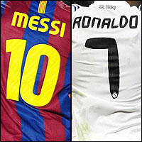 Messi y Ronaldo