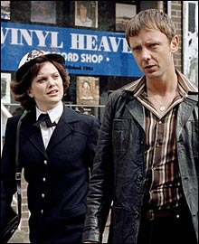 Liz White and John Simm in Life on Mars