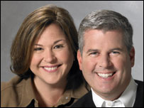 Charla e Brad Mulller. Cortesia: Berkley Publishing Group