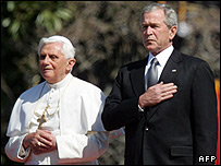 पोप और बुश