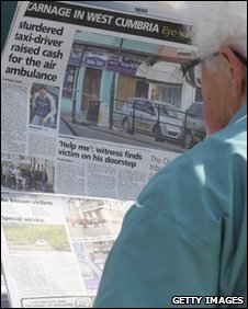 Local newspaper report