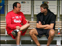 Gerrard and Benitez