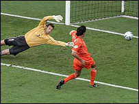 Hollanda Letonya karşılaşması