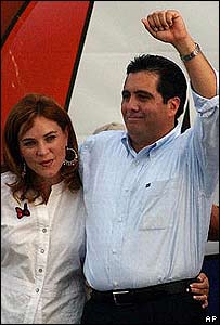 Candidato panamenho Martin Torrijos