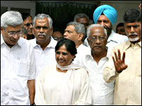 तीसरे मोर्चे के नेता