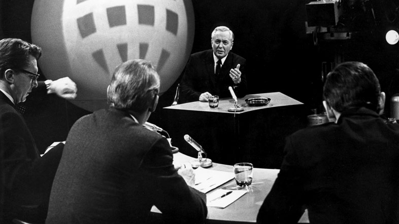 Harold Wilson on Panorama
