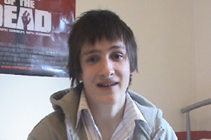 Owen dropped out of the GCSE exams last year...