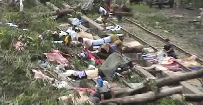 तूफ़ान से पीड़ित लोग