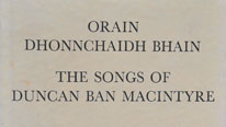 Òrain Dhonnchaidh Bhàin
