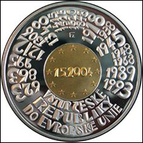 Mince v hodnotě 2 500 Kč