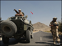 Kabil yakınlarındaki NATO askerleri