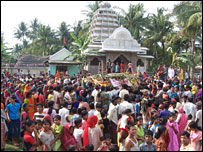 Casamento de macacos em Orissa. Foto: PK Ray.