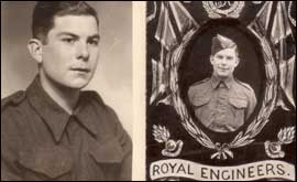 Frank Conway in military uniform