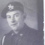 Eric Annable of the 1st Fife and Forfar Yeomanry Tank Regiment aged about 21