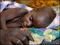 Uprchlíci z oblasti súdánského Dárfúru